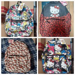 Hello Kitty Backpack Each $30
