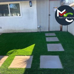 Brick turf & Planters 