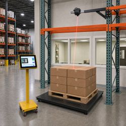 BizAutom Pixel Weigh™ Next-Generation AI Pallet Dimensioner Scale