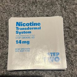 Nicotine Patches Step Two 