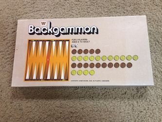 Vintage Backgammon Game!!!