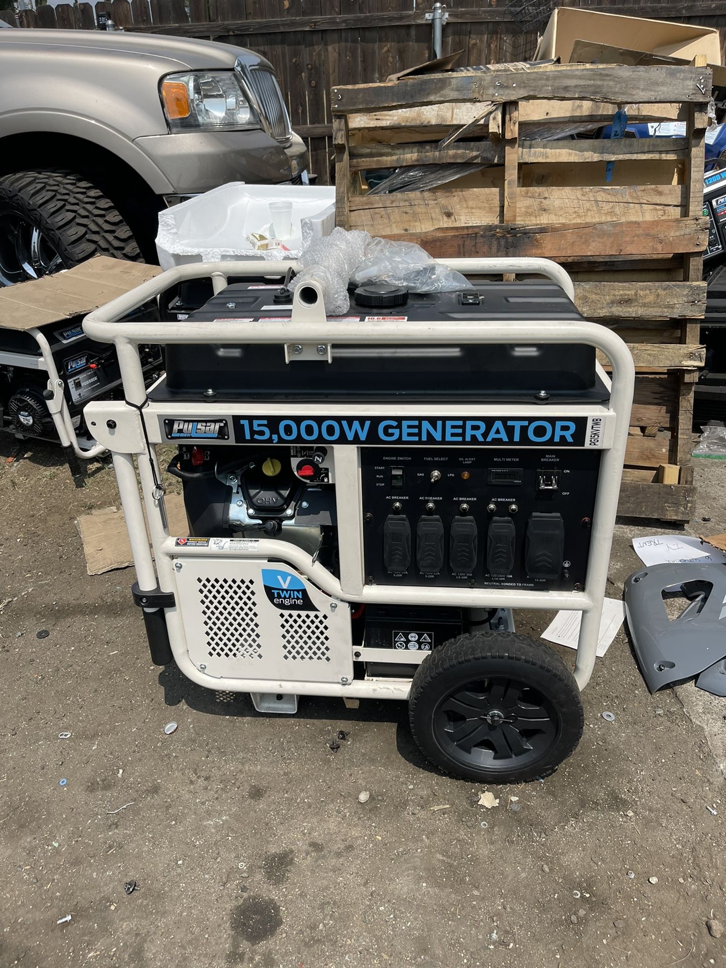 15000 Watt Pulsar Generator