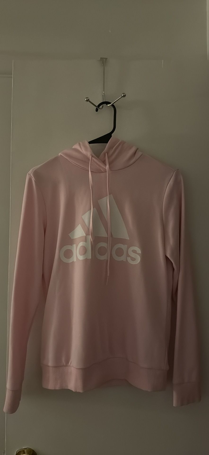 Adidas Pink Pullover Hoodie Girls