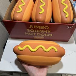 Jumbo Hot Dogs Squish New 