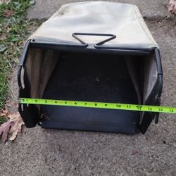 Toro Lawn Mower Grass or Leaves Bag Bagger Catcher & Frame White 107-3779 