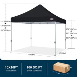 Mastercanopy Lite-30 Commercial Canopy Tent Instant Shelter - 10x10