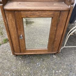 Mirror With Shelf Good For Bathroom