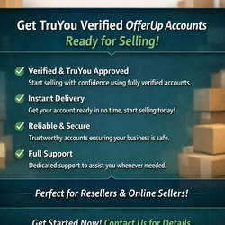 Offerup Accounts For sell