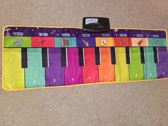 Electronic LG colorful floor keyboard piano play mat