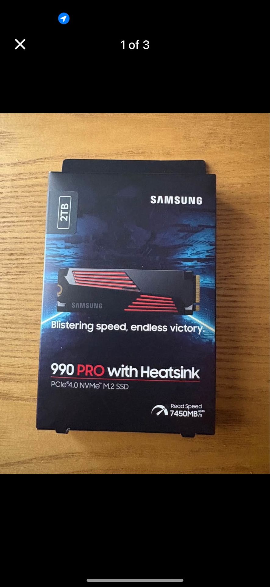 SAMSUNG 990 PRO W/HEATSINK 2TB