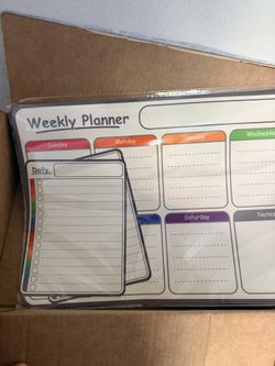 Weekly Planner For Walls