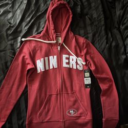 Brand New San Francisco 49ers Hoodie Zipper Sweater and SUNS Hoodie Sweater 