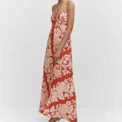 MNG Italian Pleat Dress XS