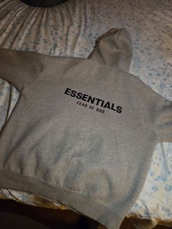 Dark grey essential hoodie