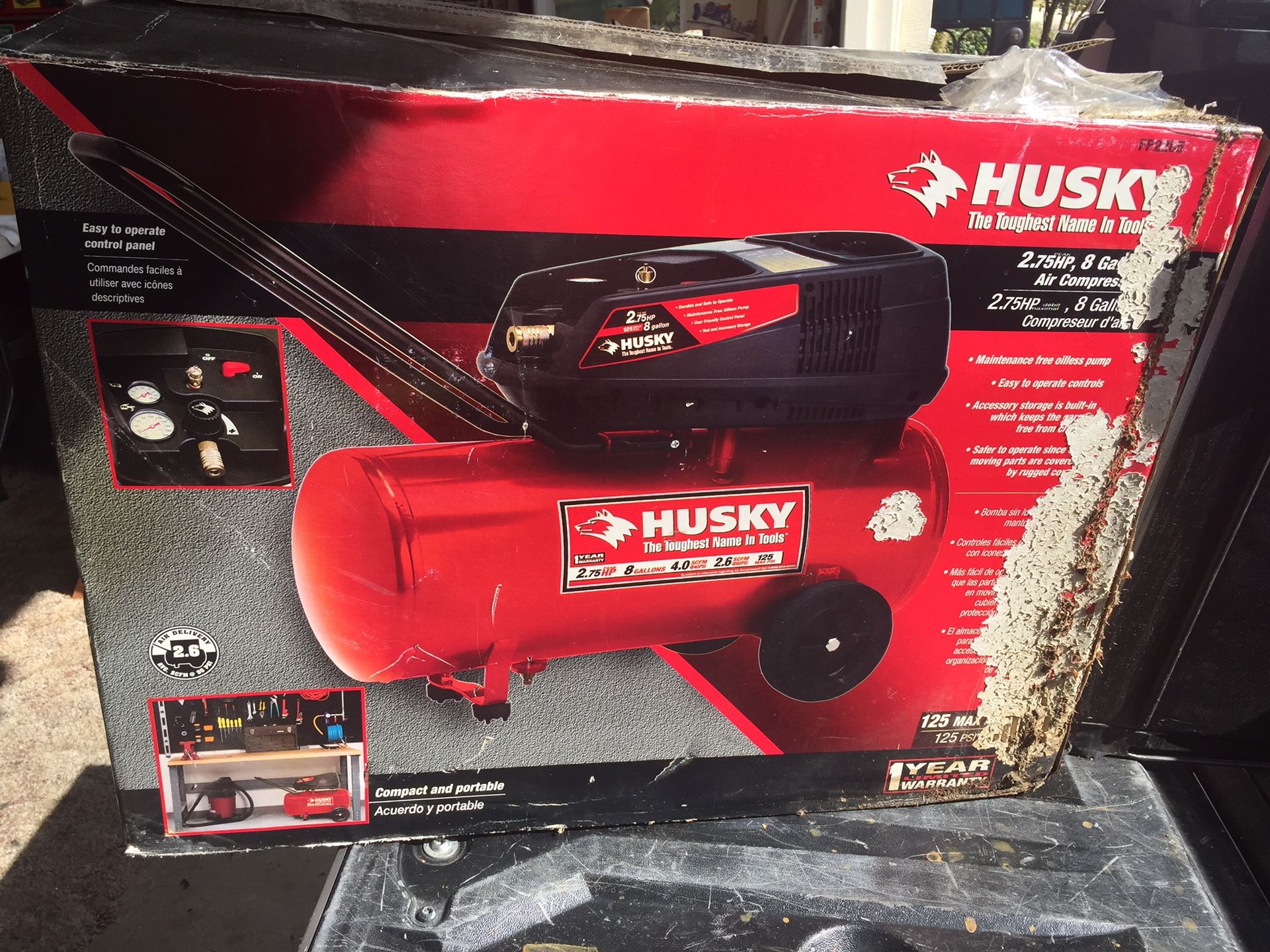 New Husky Air Compressor