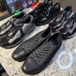 Louis Vuitton Prada Sneakers 11.5M Bundle X4