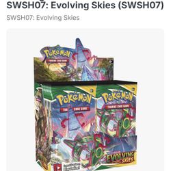 Evolving Skies Booster Box Sealed 