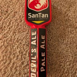 SanTan Brewing Company Devil' Ale Beer Tap Handle   