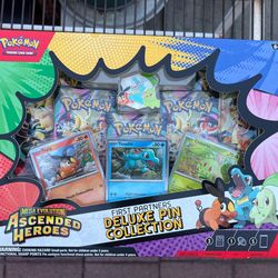 Pokemon Ascended Heroes First Partners Deluxe Pin Collection