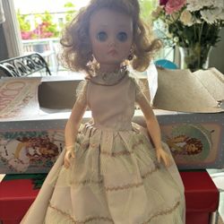 Vintage Horseman Doll Green Eyes 15 Inch