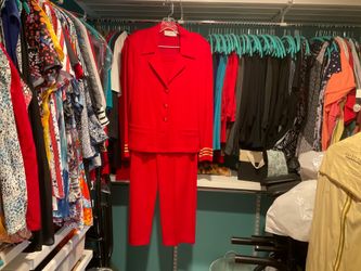 St John’s woman’s suit