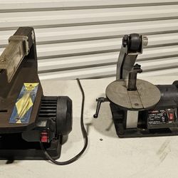 Disc/belt Sander And Scroll Saw