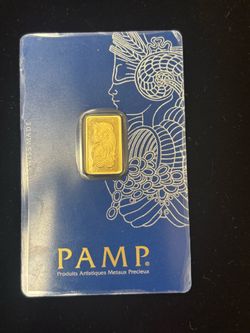 Pamp 2.5g 24k gold bar