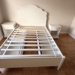FREE RH - Ariane Double Bed With 2 Nightstands (marina / cow hollow)