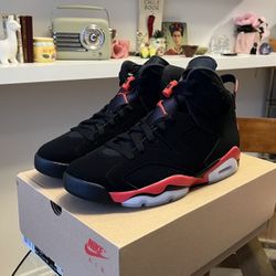 Retro Air Jordan 6 Infrared Salesman Size 10