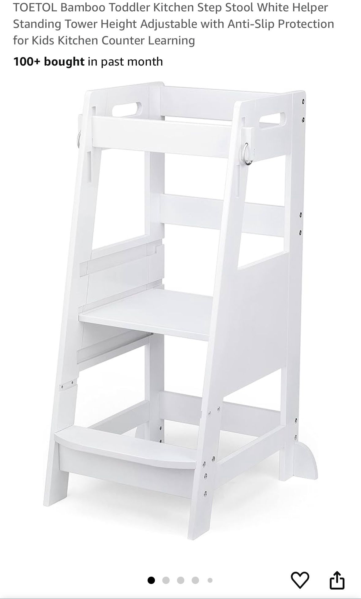 Bamboo Toddler Stool