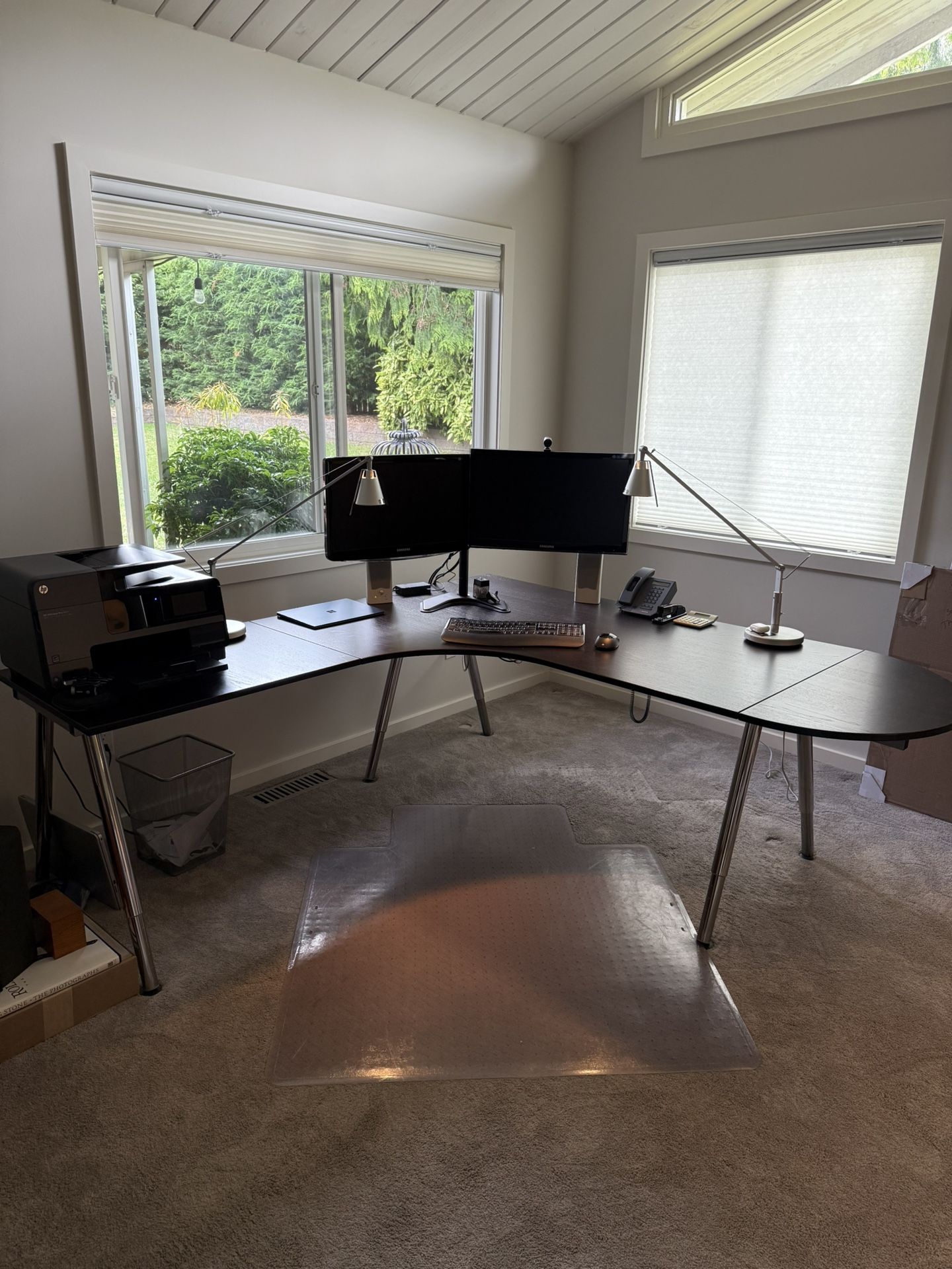 IKEA Corner Desk w/2 Extensions excellent condition