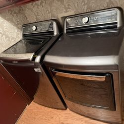 LG Washer, And Gas Dryer