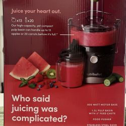 Nutribullet Juicer 800W High Capacity Juice Extractor with 1.5L Pulp Basin