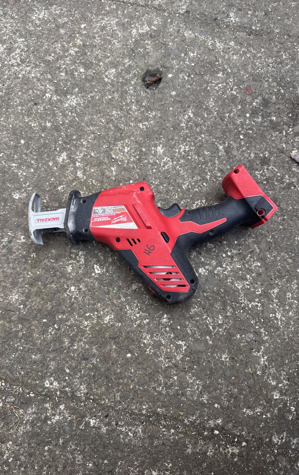 Milwaukee Hackzall m18 tool only
