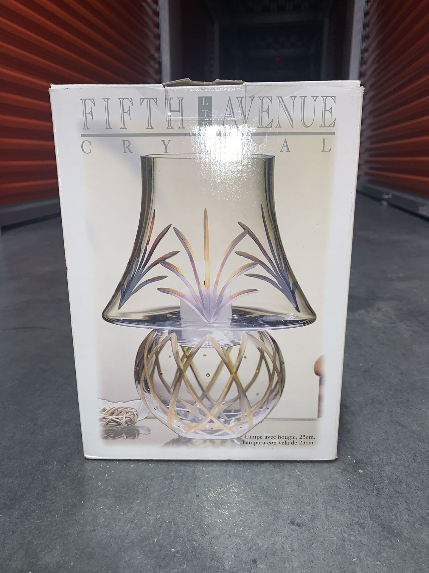 Clear Glass Lamp