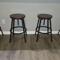 Set Of 4 Bar Stools