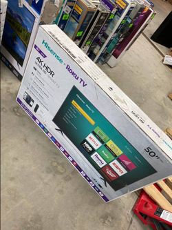 Hisense roku 50 inch tv 😎😎😎😎 VV399