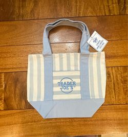 ***BULK SALE***  limited edition stripped canvas mini tote bags