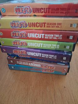 Naruto collection (one disc is missing)