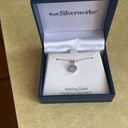 Sterling silver Tanzanite Necklace 