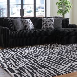 Brand New Ashley’s Comfy Corduroy Sectional