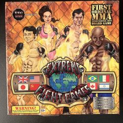 Extreme Fight Game First Original MMA Mixed Martial Arts Board Game New Sealed