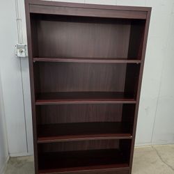 Mahogany Wood Bookshelve