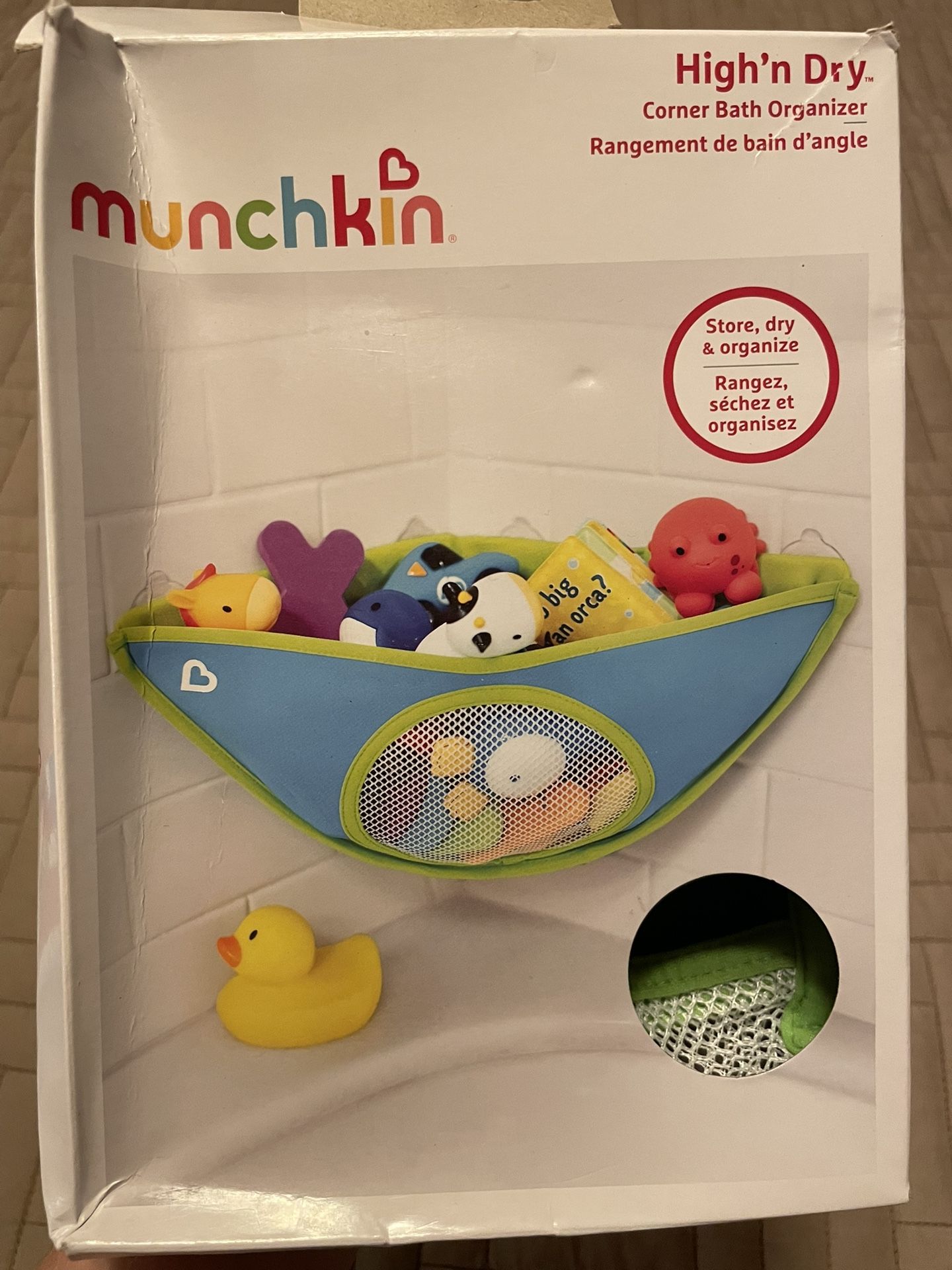 New Munchkin Bath Toy Hammock 