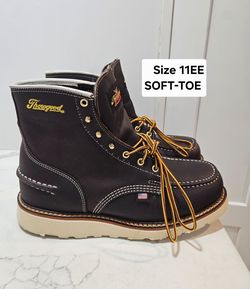 Thorogood Waterproof Soft-Toe Work Boots Size 11EE