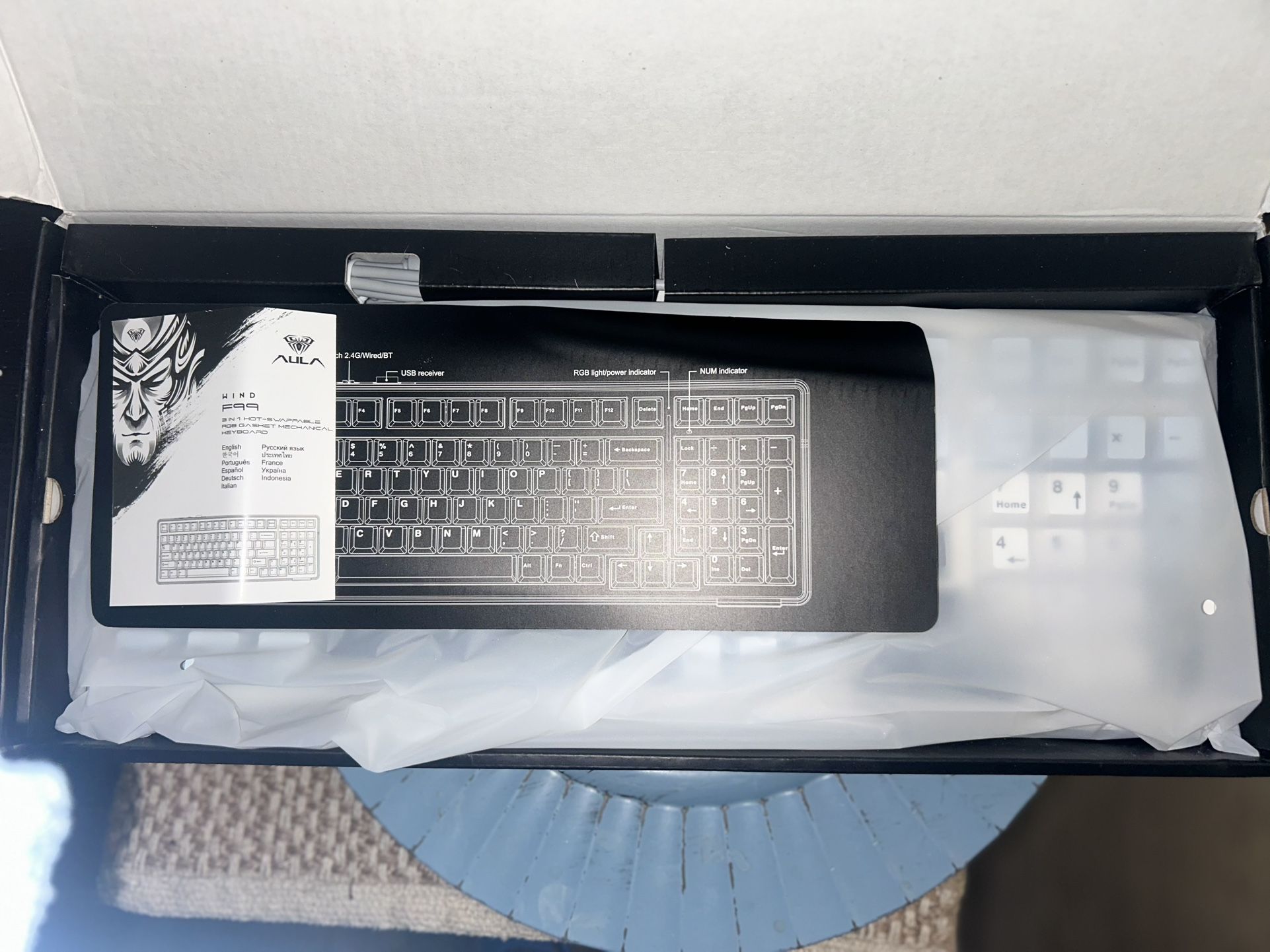 F99 AULA GAMING KEYBOARD
