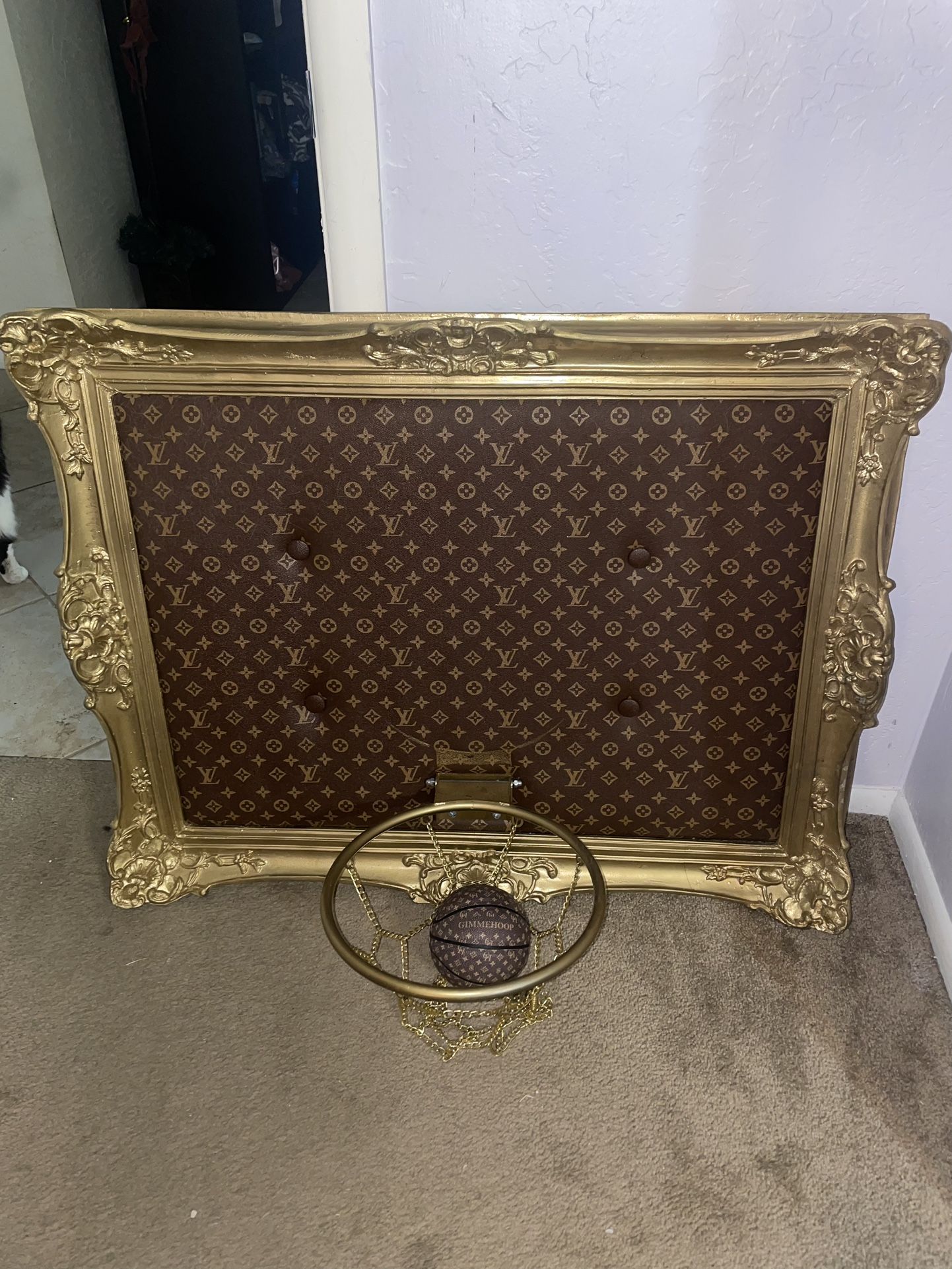 Louis Vuitton Basketball Hoop