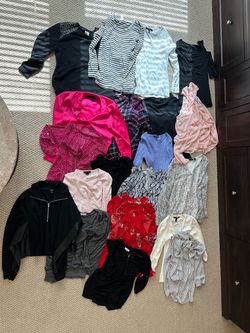Women’s blouses and sweater bundle / lot! 28 items! Overall size small. Great condition!