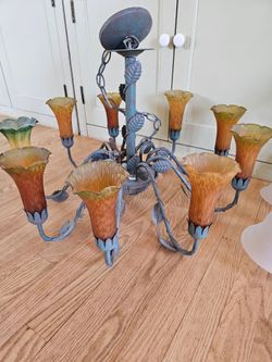 9 light hanging fixture