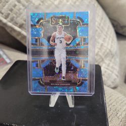 Keldon Johnson  Select Light Blue Disco Concourse Prizm Number 41/99 Basketball Card 
